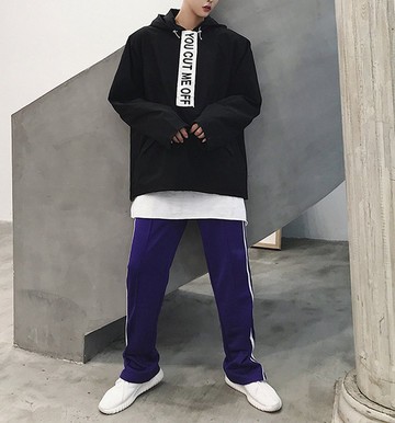 FINDSENSE G6 韓國時尚 潮流 帥氣 夾克 棉服 寬鬆oversize棉質連帽外套