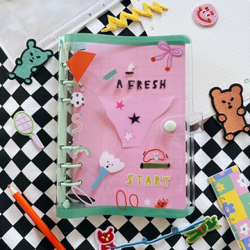 六孔活頁萬能本本 | 花花世界