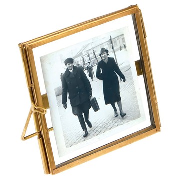 Rex LONDON 復古相框  黃銅色  7 x 7cm  1個