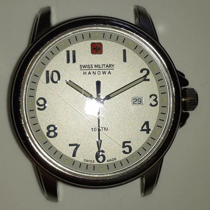スイスミリタリー SWISS MILITAY HANOWA 39.5mm ステンレス