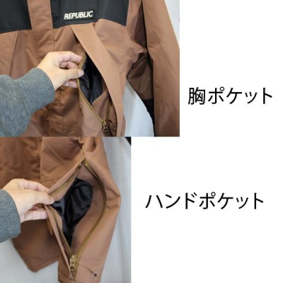 リパブリック スノーボード ウェア REPUBLIC 36CHAMBERS -jacket / 7c