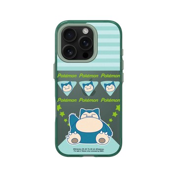 iPhone 16 Pro Clear 憂墨綠 - 寶可夢 Pokemon - 多彩系列-卡比獸
