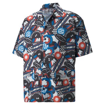 【PUMA官方旗艦】BMW系列Statement Bowling短袖襯衫 男性 53327901