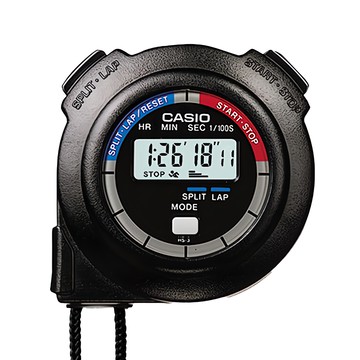 CASIO 卡西歐 碼錶  HS-3V-1BRDT  1個