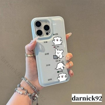白小狗电量新款橙色殼 皮紋氣墊防摔 蘋果17 pro max i16 i11 i15 plus i13 14手機殼