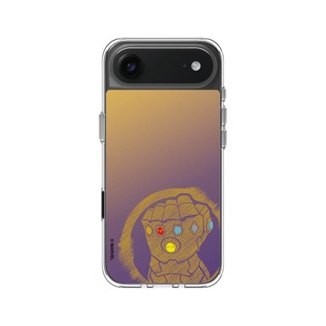 iPhone Air Clear Case（相機按鈕） 透明 - 迪士尼-漫威 Marvel - 薩諾斯的無限手套