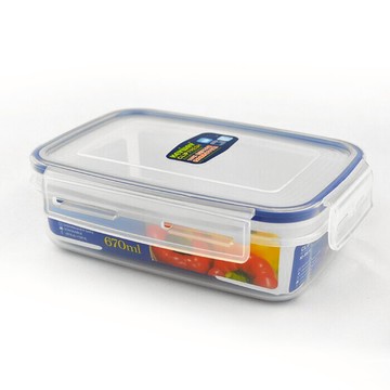 天廚長型保鮮盒670ml 台灣製 密封盒 保鮮罐 密封罐 廚房收納盒 食物收納 塑膠盒 野餐盒 水果盒 生菜盒 飯菜盒