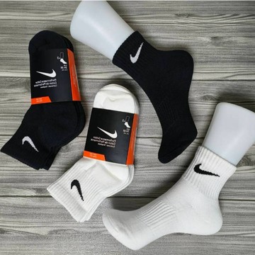 【other more 特選潮流】正品公司貨NIKE Performance Cotton 毛巾厚底舒適中筒襪(3入)