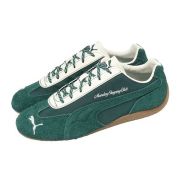 Puma 休閒鞋 Speedcat Mondaysleepingclub 男女鞋 綠 聯名 408845-01