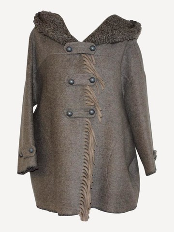 Ermanno Scervino Single Breasted Coat