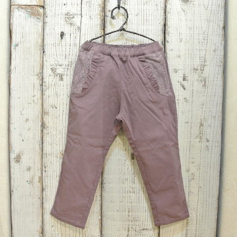 Will Mery ウィルメリー 裏起毛ツイルのフリル レース切替パンツ 子供服 セール 21秋冬 通販 Lineポイント最大0 5 Get Lineショッピング