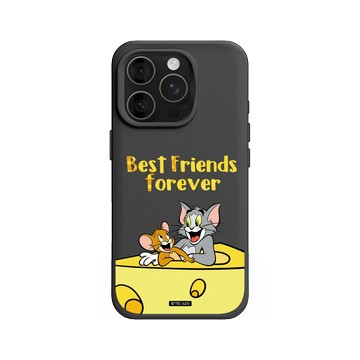 iPhone 16 Pro SolidX 黑 - 湯姆貓與傑利鼠 Tom and Jerry - Best friends