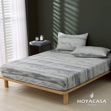 HOYACASA 60支天絲枕套床包組｜墨雲煙雨｜(單人/雙人/加大/特大)