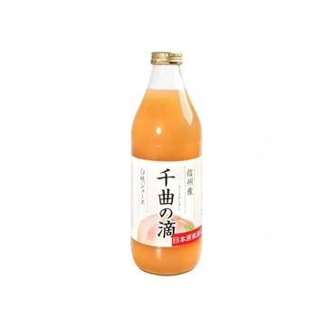 信洲千曲之滴白桃果汁 1000ml