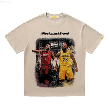 詹姆斯 杜蘭特 kd NBA 純棉重磅短袖T恤夏季爆款 短T韓版寬鬆圓領上衣簡約寬鬆上衣Oversize百搭