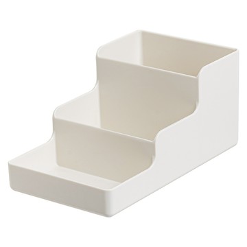 時代良品 階梯筆筒，多層分類收納，防滑穩固，辦公室桌面文具收納好幫手  單一顏色  1個