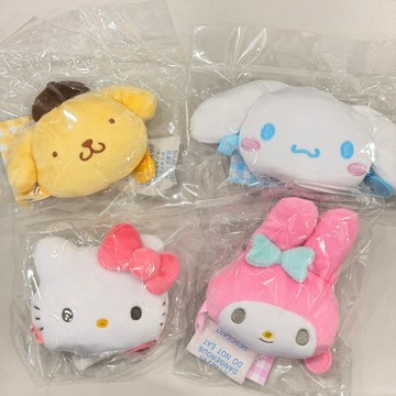 Sanrio 三麗鷗 絨毛娃娃造型捲尺｜布丁狗 大耳狗 凱蒂貓 美樂蒂｜日本正品