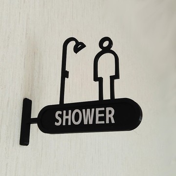 淋浴房人標凸出式