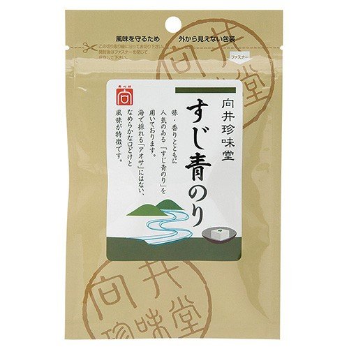 香辛料　すじ青のり　青のり粉　4g 向井珍味堂