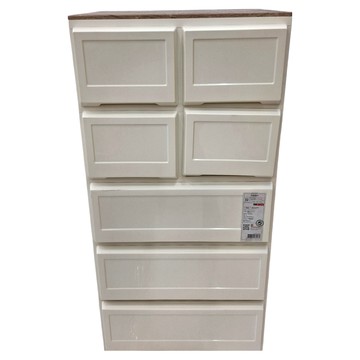 SHUTER 樹德 五層木紋收納櫃 MBKD-T5534C 556W x 449D x 1123H mm  木紋 米白色  556mm  7個