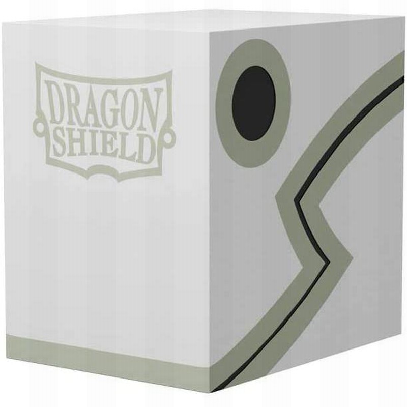 新品】ドラゴンシールド デッキボックス ダブルシェル (ホワイト