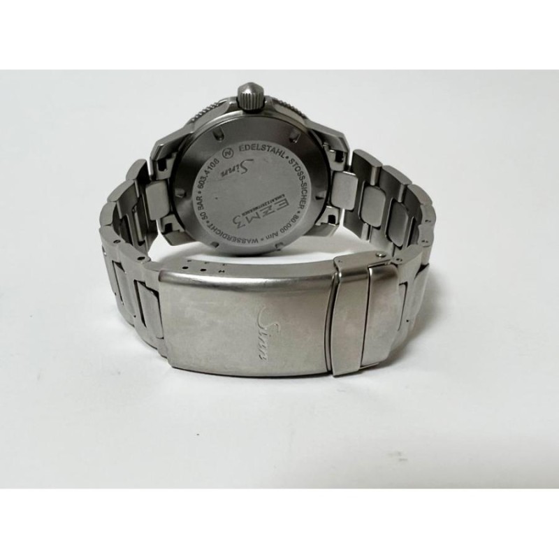 送料無料 Sinn ジン メンズウォッチ 腕時計 自動巻き 左リューズ ダイバー デイト 603.EZM-3 | LINEショッピング