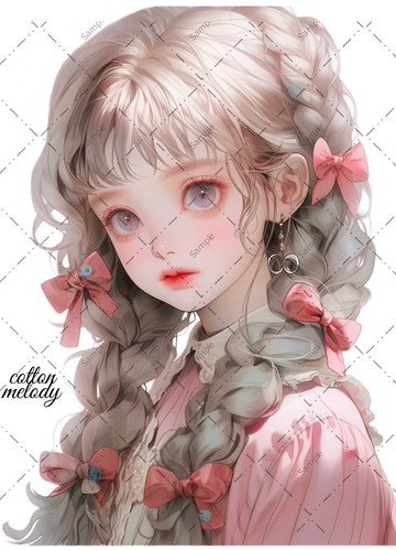 原廠貼紙 No.403 人物貼紙 原創貼紙 人物貼紙 少女貼紙 原創人物貼紙
