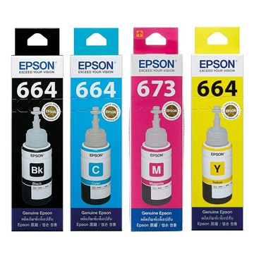 EPSON T664 四色一組 原廠墨水罐 適用 L355/L120/L455/L485/L365/L555/L350/L360/L1300/L565/L220/L550/L300/L310