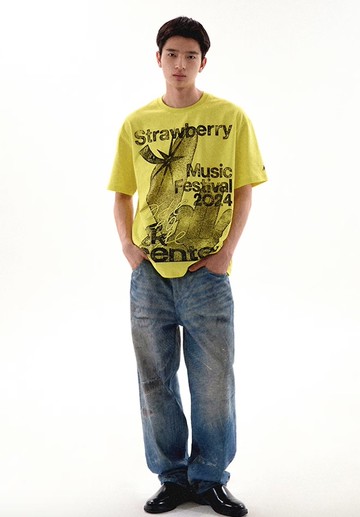 草莓太極音樂T恤 CONP&STRAWBERRY MUSIC FESTIVAL&OKCENTER
