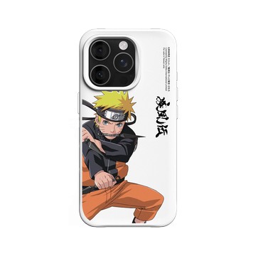 iPhone 16 Pro SolidX 白 - 火影忍者 Naruto - 疾風傳-漩渦鳴人