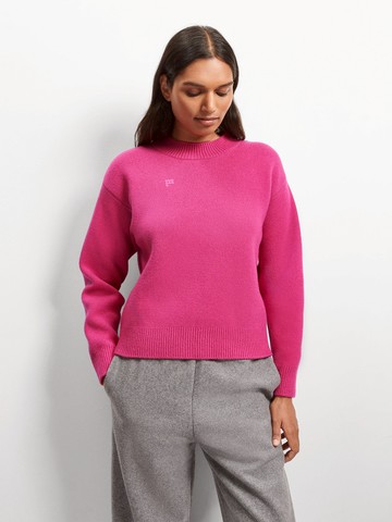 PANGAIA - Women's Recycled Cashmere Sweater - tourmaline pink - L L