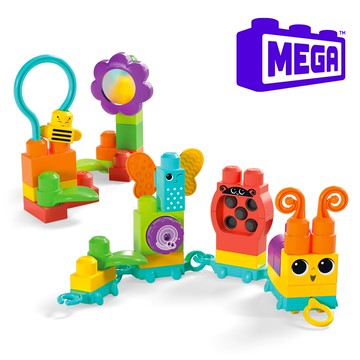 【奇哥】MEGA BLOKS 費雪美高 毛毛蟲