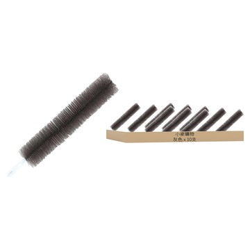 小麥購物 電扇除塵刷 Y033  灰色  5支  10支