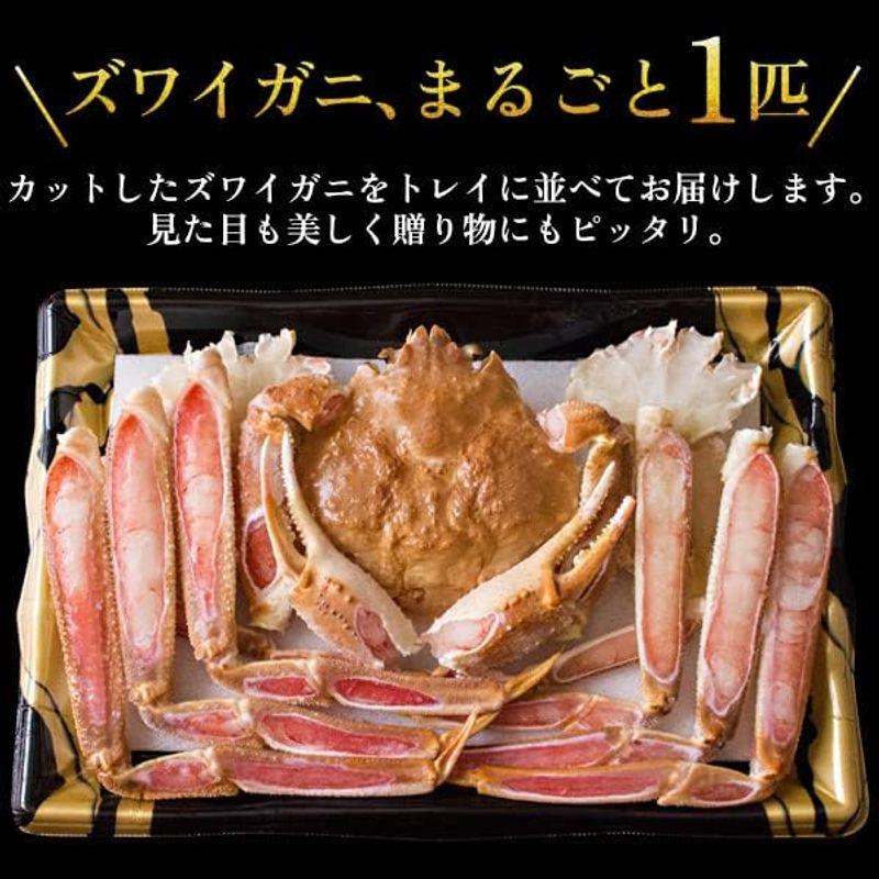 風味絶佳.山陰 かにみそ付き 生ズワイガニまるごとかに鍋セット約600g（2?3人前） かに カニ 蟹