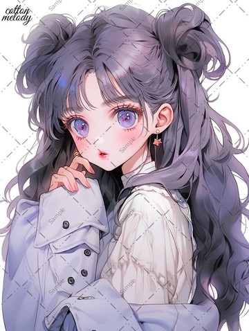 原廠貼紙no.394 人物貼紙 原創貼紙 人物貼紙 少女貼紙 原創人物貼紙