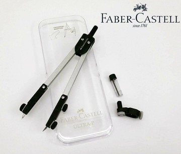 德國輝柏 Faber-Castell 174244B1 構圖 圓規 分規 三品 含萬用接頭【APP滿額下單10%點數(單一帳號最高5000點)】1/31止