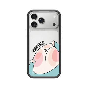 iPhone 17 Pro Max Mod NX -邊框背蓋組合 (相機按鈕) 黑 - 鹿人 Twodeerman - 王伯伯：你沒發現我在看你嗎？