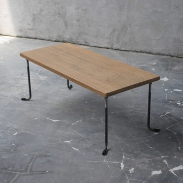 wood iron table 32.5*81.5*36.5