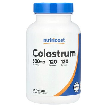 Nutricost, 初乳，500 毫克，120 粒膠囊