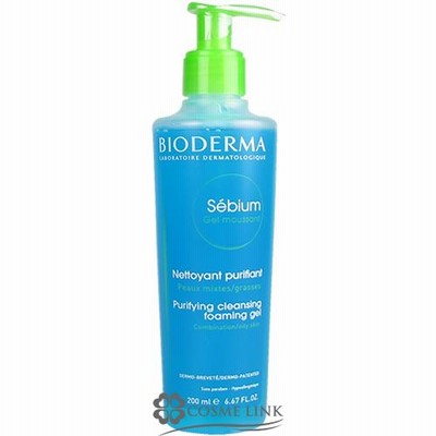 ビオデルマ セビウム フォーミング ウォッシングジェル 200ml 海外仕様パッケージ (653709)