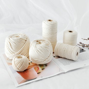 波西米亞棉線桌面擺件幼兒園裝飾ins風手工環創diy制作編織材料