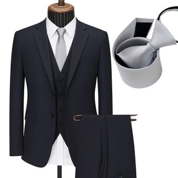 上班領帶8cm寬領帶拉鍊麥金.Fuulai