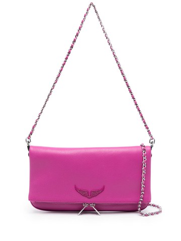 Zadig&Voltaire - Rock tote bag - women - Calf Leather/Cotton - One Size - Pink