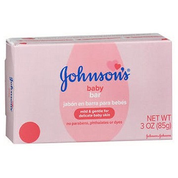 Johnsons Baby Bar Soap 3 oz by Johnson & Johnson
