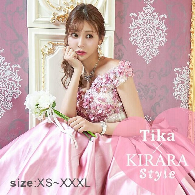 キャバ ドレス キャバドレス ロング Tika USA L.Aインポートドレス