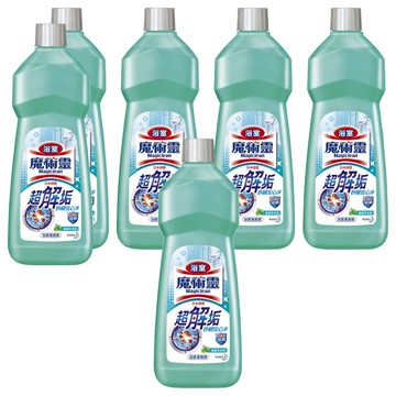 Kao 花王 Magiclean 魔術靈 台灣公司貨 浴室清潔劑 經濟瓶 清新草本  500ml  6瓶