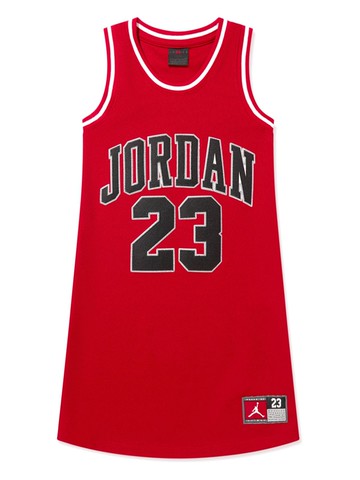 Jordan Kids - Jordan 23 mesh minidress - kids - Polyester - 15 yrs - Red