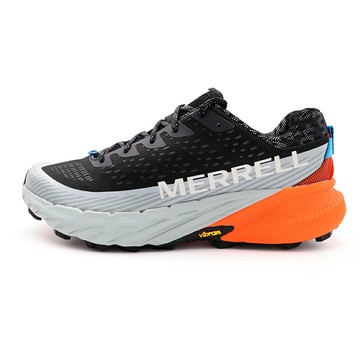 【全館滿額折】 Merrell Agility Peak 5  黑灰 登山 越野 黃金大底 慢跑鞋 男款 B3905【新竹皇家 ML068051】