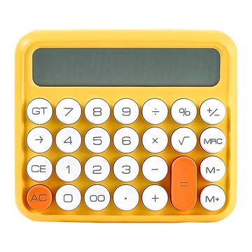 JUNNO 尊能 計算機 JN-800  芒果黃  1個