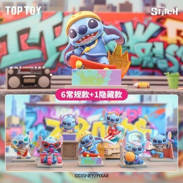 <蛋黃限定>🧕新貨到🦜 迪士尼 史迪奇活力街頭系列 盒玩 挑款 星際寶貝 全新現貨^^